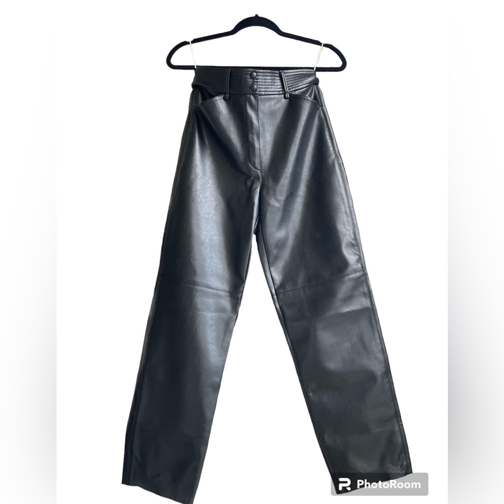 Wilfred by Aritzia Funk Vegan Leather Pants Size 4